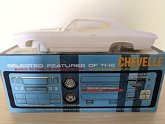 L@@K! **RARE *ORIGINAL VINTAGE AMT 1968 CHEVY CHEVELLE SS 396 KIT *SUPER C@@L!