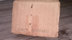 vintage 1960 Mercury Comet original box w/ outer box says Comet sweepstakes