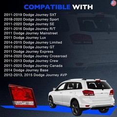 Brake Tail Light Compatible with Dodge Journey 2011-2020 – LED Taillight