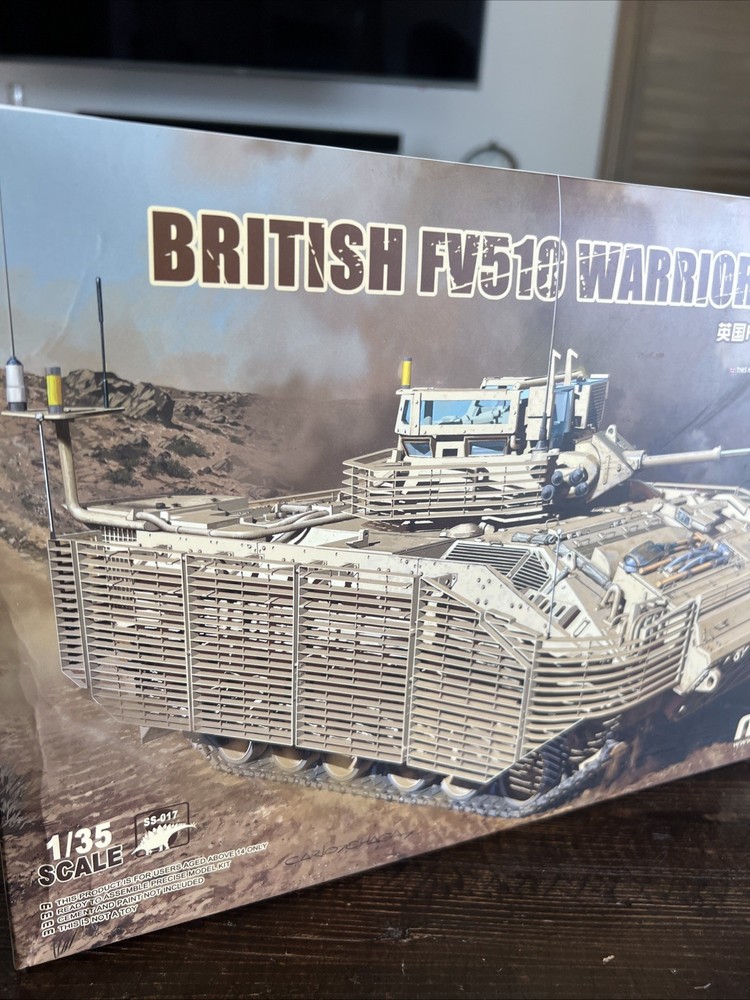 US Seller ~ MENG SS-017 1/35 SCALE BRITISHI FV510 WARRIOR TES(H) AIFV 2020 NEW