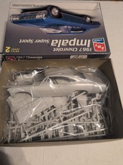 AMT/Ertl 1967 Chevrolet Impala Super Sport Vintage 1997 1/25 Model Kit NEW