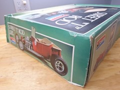 Vintage Monogram STREET “T” ROD Ford T Bucket 1979 Model Kit 1/8 Complete