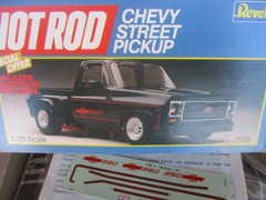 🏁 REVELL 7135 ’77 HOT ROD CHEVY STREET PICKUP CHEVROLET 1:25 🏁 1986 ISSUE