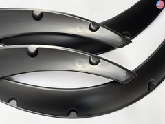4Pcs 3.1″/80mm Universal Car Wheel Fender Flares Durable Polyurethane Extra