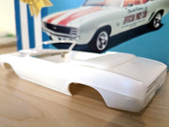 ULTRA RARE! ORIGINAL VINTAGE AMT 1969 CAMARO PACE CAR KIT *COMPLETE *SUPER C@@L!