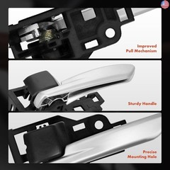A-Premium Front or Rear Driver Side Interior Door Handle Compatible with Toyota