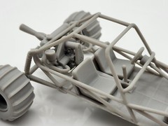 Two-seater Old School Dune Buggy Fully Detailed 1/25 Scale Model Kit