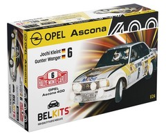 Belkits 1/24 Opel Ascona 400 1981 Monte Carlo Rally Plastic Model Kit PLATZ BEL0