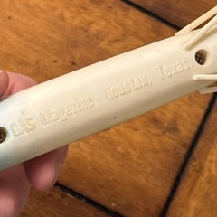 THE BLUE FLAME Land Speed Rocket Car Promo Model Incomplete Rare Vintage
