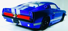 Ford Mustang GT1 24Shelby18Cobra Jet Race Car1969Custom Built12Metal Model1967