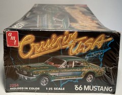 AMT 1966 Ford Mustang Cruisin USA George Barris 1/25 Model Car,Sealed (B248)