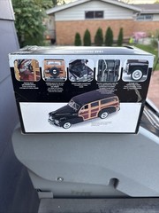Testors 1948 Chevrolet Fleetmaster Woody Silver Series Metal Model Kit NEW
