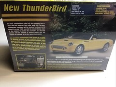 Revell Snaptite Wheels of Fire RED 2003 FORD THUNDERBIRD 1/25 SEALED MODEL KIT