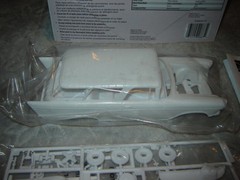 Monogram #85-0883 Model kit 1957 Chevy Nomad 1/24 scale Box Open 2009 Kit Sealed