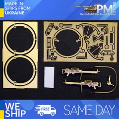 Mini World 4878 1/48 Lewis Mk II twin machine gun on the Scarff Ring
