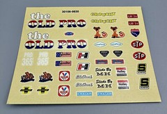 AMT ERTL #30106 DECALS CHEVROLET CHEVY NOVA SS PRO STOCKER HOT ROD CAR MODEL D81
