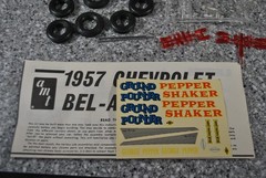 AMT 1/25 Scale ’57 Chevy Bel Air Hardtop T-280 – CONTENTS Sealed