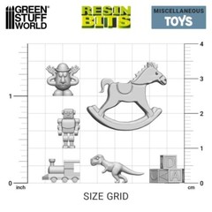 Children Toys Resin Set – Modelling Wargames bear children toys warhammer 40K