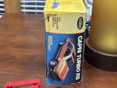 Testors RARE 1980 Mercury Capri Turbo RS Fox Body Model Kit NEW BUT INCOMPLETE