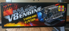 Haynes Build Your Own V8 Engine Scale Model Kit New Open Box Sealed Bags, Manual