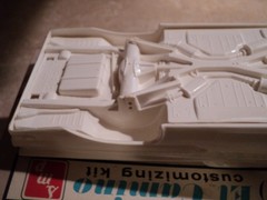 Antique 1/25 SMP 1960 El Camino 3in1 Customizing Kit Complete Minimally Started