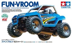 Tamiya 19024 1/32 Scale Trail Mini 4WD Model Car Kit EZ Chassis Jr Fun-Vroom