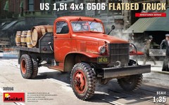 MIA38056 1:35 Miniart US 1.5t 4×4 G506 Flatbed Truck