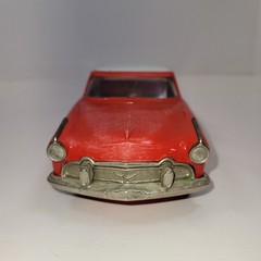 *RARE Jo- Han 2-TONE RED/WHITE! “1956 DESOTO HARDTOP” PROMO MODEL CAR 2942B53