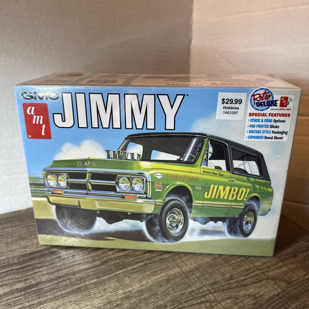 AMT 1/25 1972 GMC Jimmy Plastic Model Kit AMT1219 New Sealed