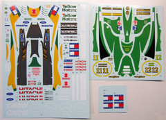 Decalpool 1/20 Scale Lotus 107 Ford F1 1992 Decal Sheet DP328 suit Tamiya #20037