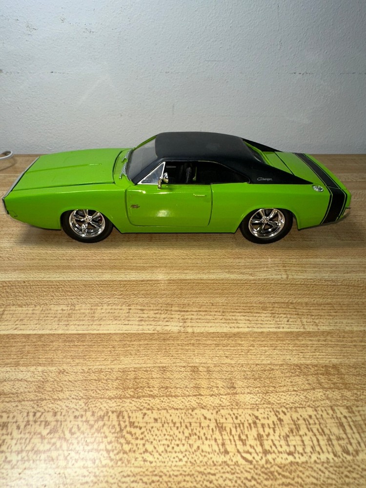 Jada Dub Big Time Muscle 1970 Dodge Charger Green Diecast