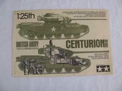 Tamiya 1/25 Scale WWII British Army Centurion Mk III Tank Model Kit #DTD114 New!