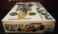 TAMIYA 1/12 MODEL KIT RENAULT RE-20 BIG SCALE SERIES COMPLETE F-1 RACE CAR