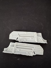 AMT/ERTL 30086 1970 1/2 Camaro Z28 Parts Kitbash Interior Door Panels Painted
