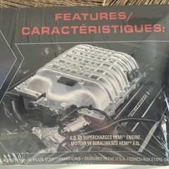 🚨2021🚨Dodge Charger🐈‍⬛Hellcat🐈‍⬛Redeye Wide body 1/25 Model Factory Sealed