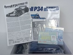 w/Monaco GP Decal TAMIYA 1/20 Tyrrell P34 Six Wheeler 1976 Japan GP Kit 20058