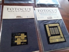 Vintage Fotocut Detailing Model Parts