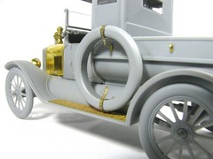 Photo-etched detailing set for Ford Model T 1917 Utility by ICM 35664, 1:35