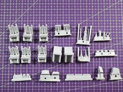 1/35 Cast Resin Model Assembly Kit, GK, RG-31 Anti Mine Armored Vehicle Detai…