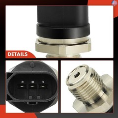 A-Premium Fuel Injection Pressure Sensor [3 Pins] Compatible with Mercedes-Benz
