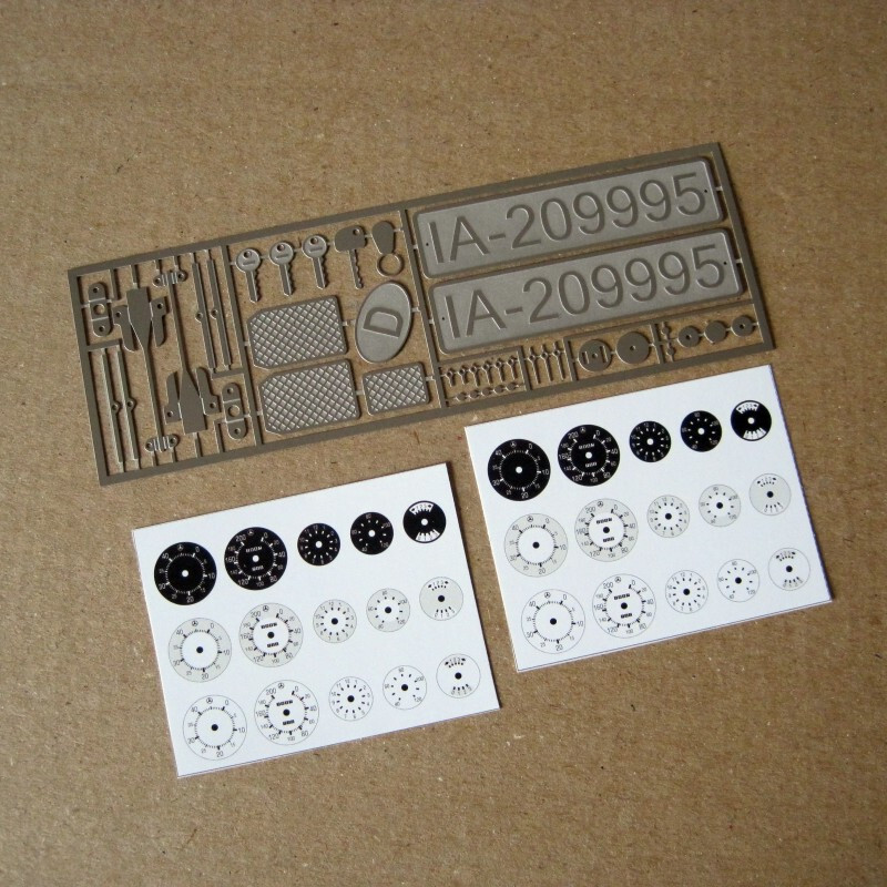 Dashboard transkit for all Mercedes Benz by Pocher 1/8