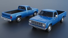 1/25 3d printed 1974 Dodge D100 pickup by Andrey Bezrodny