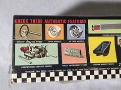 Vintage 1/25 AMT 1967 CORVAIR MONZA HARDTOP CUSTOMIZING KIT FACTORY SEALED 60s