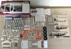 L@@K! *RARE ORIGINAL VINTAGE AMT 1962 THUNDERBIRD CV KIT **COMPLETE *SUPER NICE!