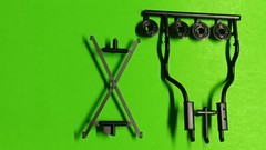 Lincoln 460 Engine Rear End Axle 1/25 Batmobile 1966 Batman Movie Car