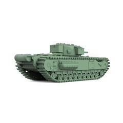 MRY-SFW 1/700 Military Model Kit British A22 Infantry MKIV Churchill I Tanks