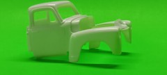 50 1950 Chevy 3100 Pickup Truck 1/25 AMT Cab Body Interior Tub Bench Seat Dash