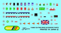 Fujimi 1/24 ACCESSORIES PARTS Plastic Model Kit #116488