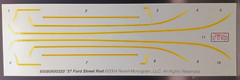 Revell | No. 85-0809 | 1:24 ’37 Ford Sedan Motorworks Decals