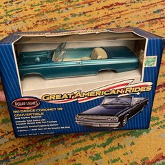 Polar Lights 1965 Dodge Coronet 500 Convertible Snap Kit #53001 NEW